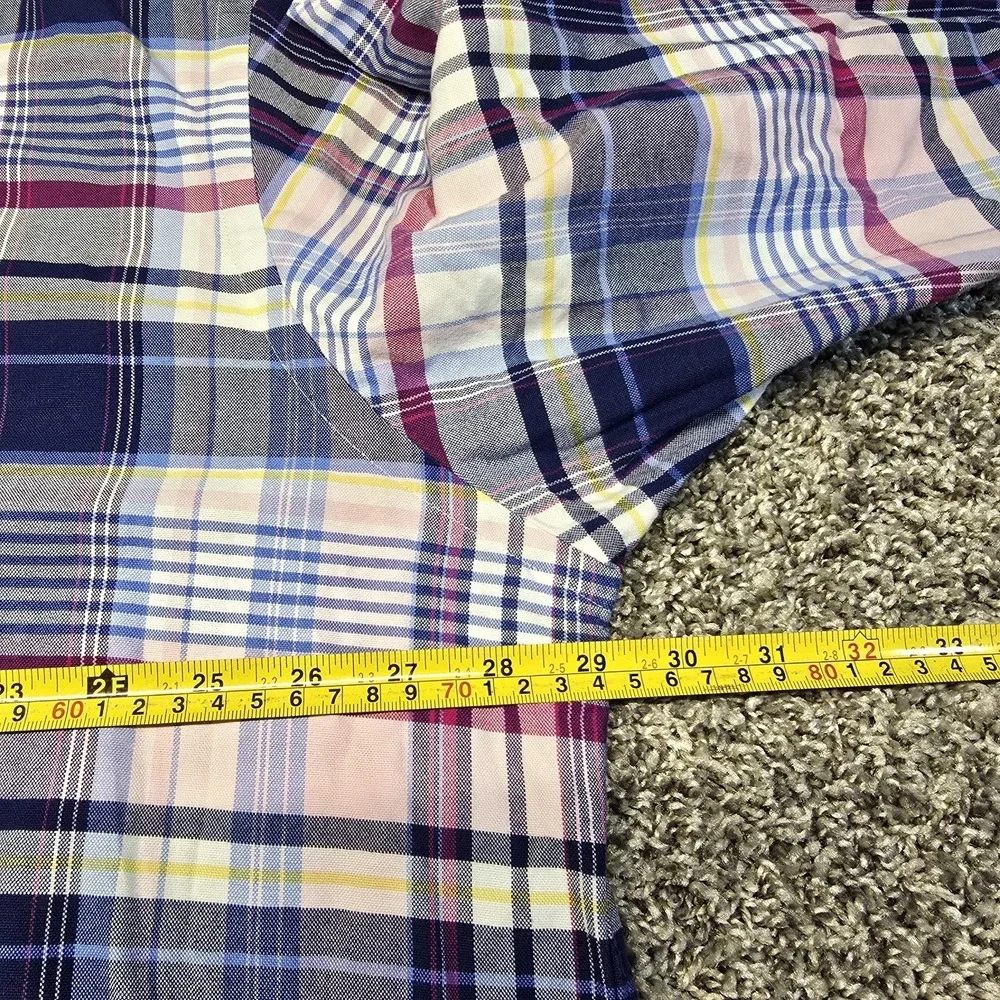 Polo Ralph Lauren Plaid Oxford Long Sleeve Shirt Men Size 2XLT